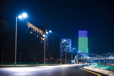 照亮美麗寶龍|寶龍片區道路提升改造EPC項目道路亮化工程