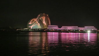 珠海大劇院夜景照明工程設(shè)計 建筑燈光與濱海環(huán)境的和諧對話